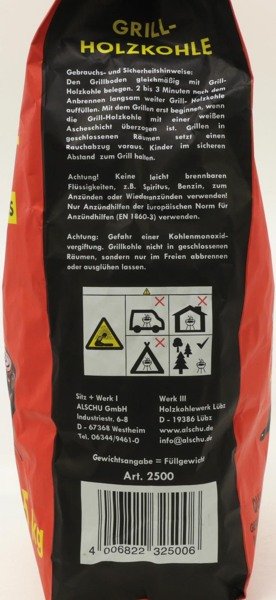 Houtskool | 2,5 KG